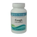 Cough Herbal Supplement Bottle