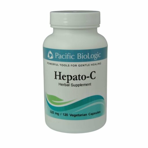 bottle: hepato-c" herbal supplement