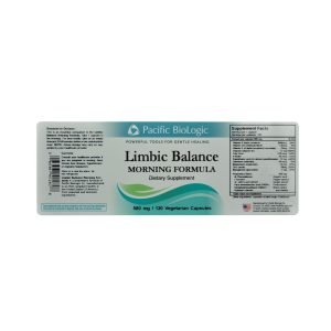 40180 Limbic Balance Morning Formula label