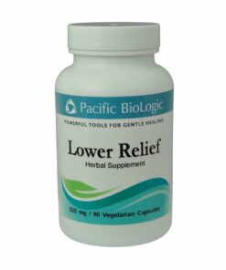 bottle: lower relief herbal supplement