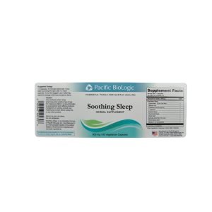 40270 Soothing Sleep label