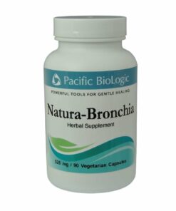 bottle: natura=bronchia herbal supplement