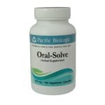 Oral-Solve herbal supplement bottle